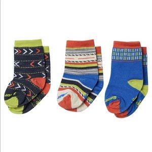 Smartwool Toddler Trio Sock - 3-Pack